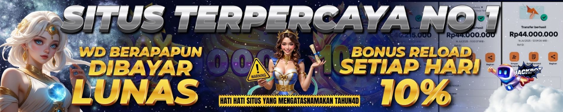 Tahun4d Bonus Harian 10%